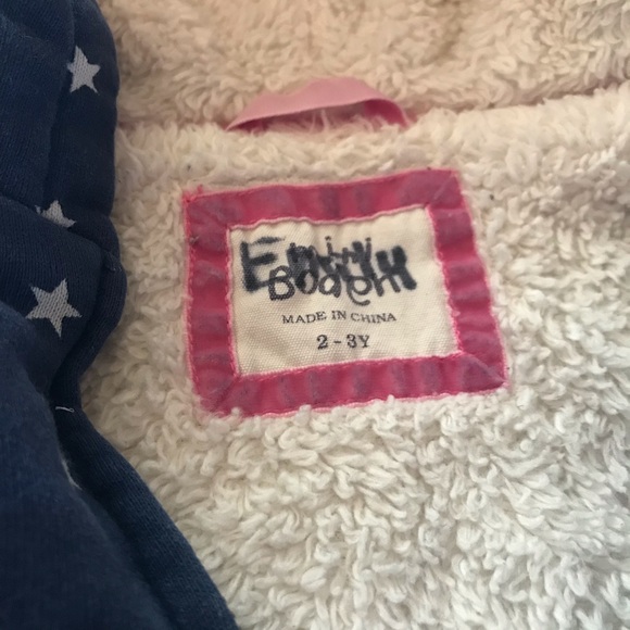 [Mini Boden] Fuzzy Jacket - Picture 3 of 5